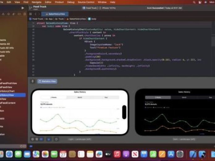 Xcode Smartphone-Screenshot2