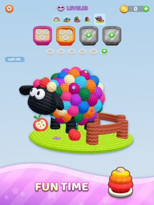 Yarn Fever! Unravel Puzzle Tablet-Screenshot10