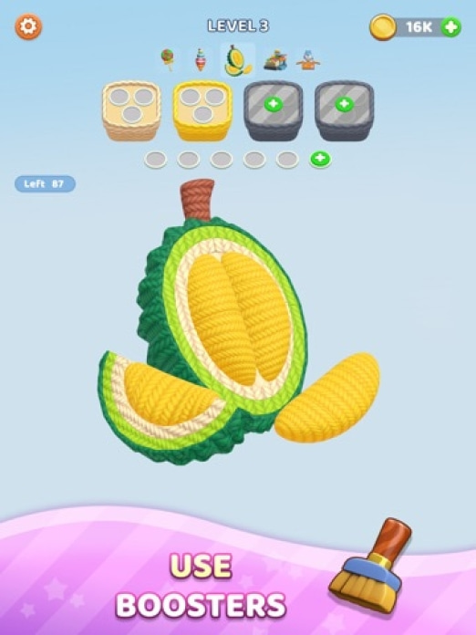 Yarn Fever! Unravel Puzzle Tablet-Screenshot3