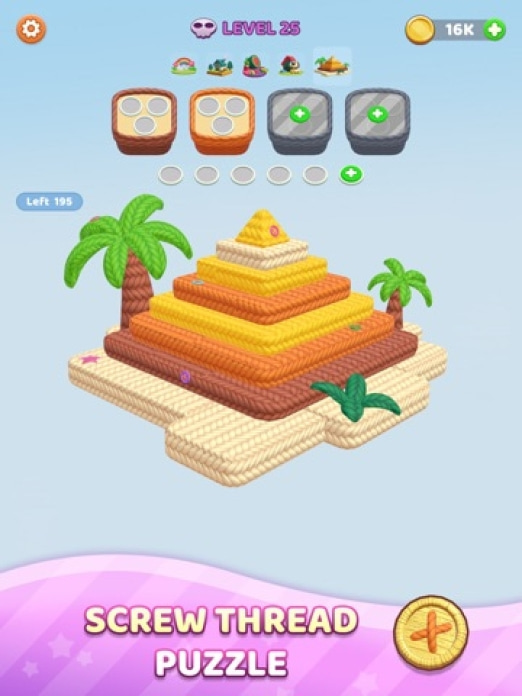 Yarn Fever! Unravel Puzzle Tablet-Screenshot5