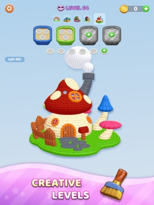 Yarn Fever! Unravel Puzzle Tablet-Screenshot8