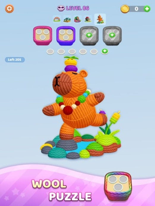 Yarn Fever! Unravel Puzzle Tablet-Screenshot9
