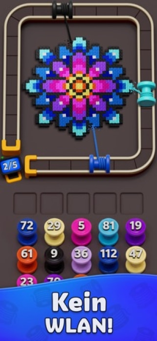Yarn Loop: Knit Puzzle Smartphone-Screenshot2