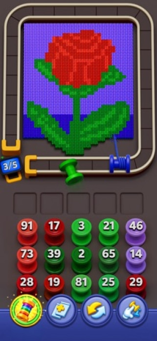 Yarn Loop: Knit Puzzle Smartphone-Screenshot3