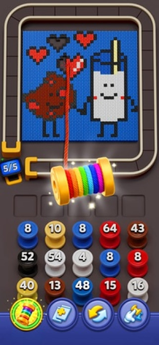 Yarn Loop: Knit Puzzle Smartphone-Screenshot6