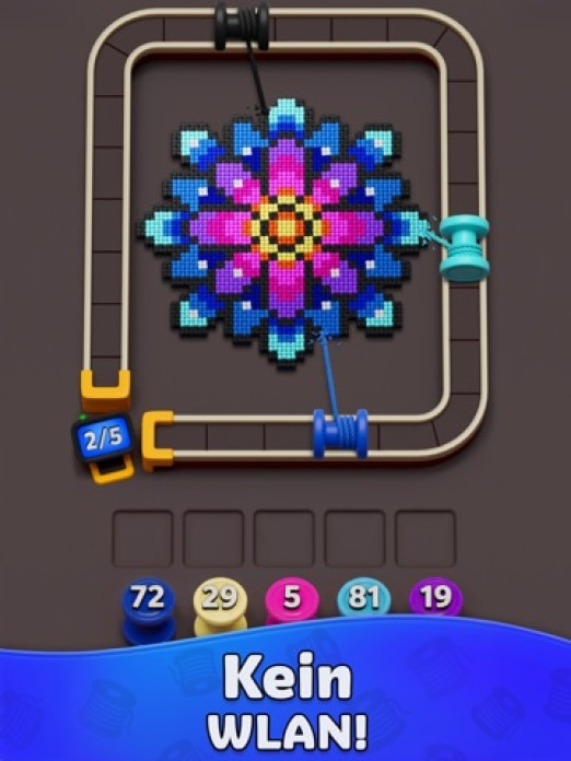 Yarn Loop: Knit Puzzle Tablet-Screenshot2
