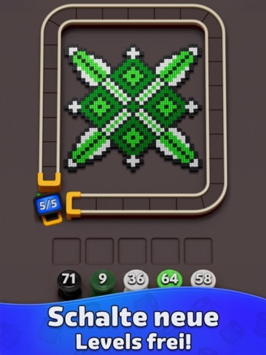 Yarn Loop: Knit Puzzle Tablet-Screenshot5