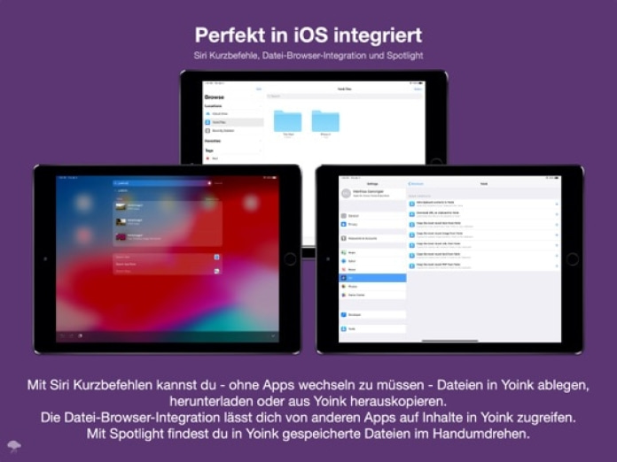 Yoink - Besseres Drag und Drop Tablet-Screenshot8