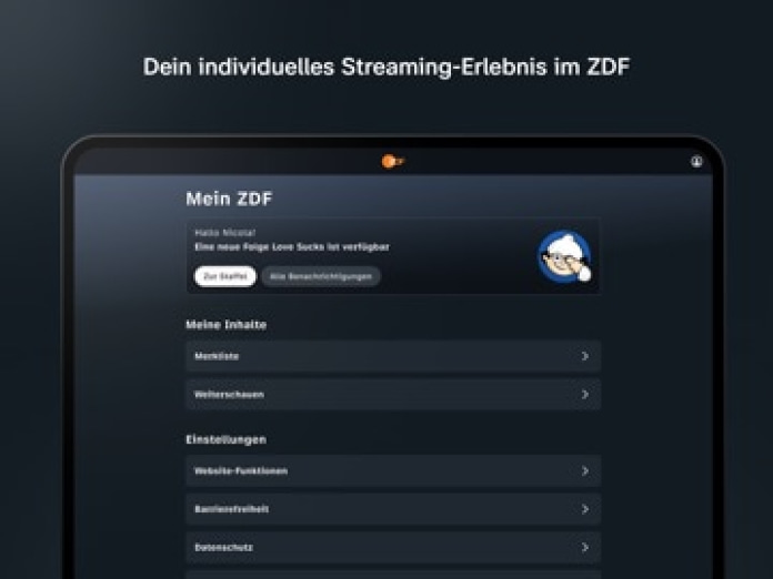 ZDF Tablet-Screenshot5