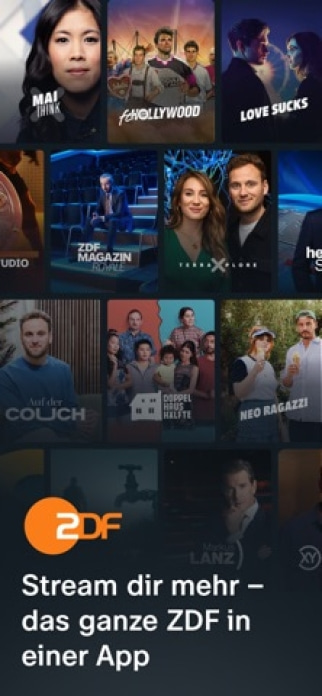 ZDF Smartphone-Screenshot
