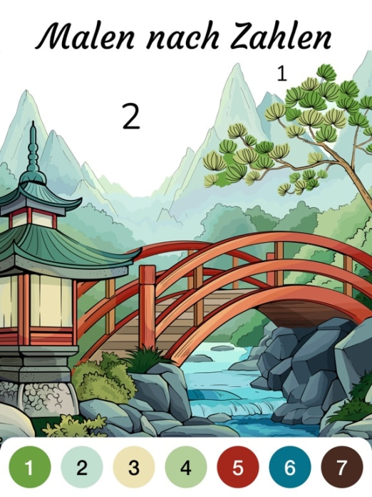 Zen Color – Malen nach Zahlen Tablet-Screenshot2