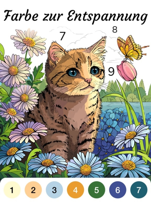 Zen Color – Malen nach Zahlen Tablet-Screenshot4