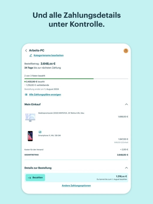 Zinia by Santander Tablet-Screenshot4