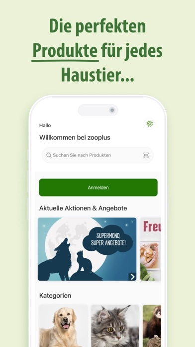 zooplus - Hunde & Katzenbedarf Smartphone-Screenshot2