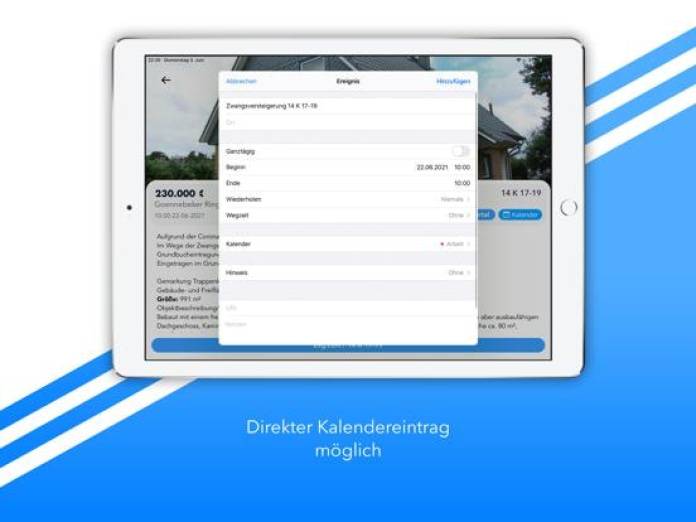 ZvgScout - Zwangsversteigerung Tablet-Screenshot7